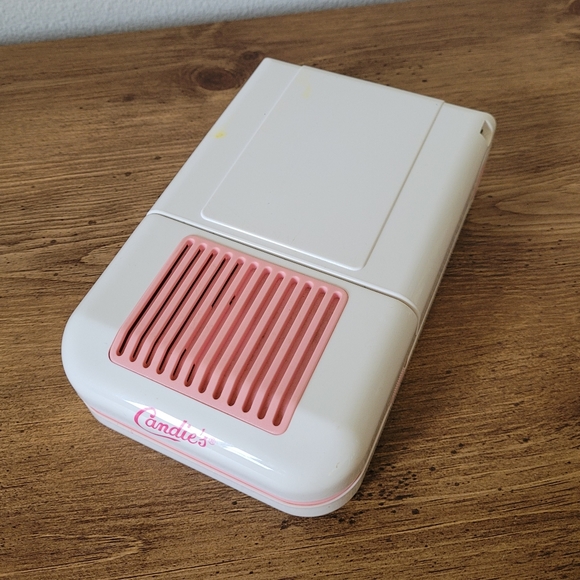 Vintage Candies Nail Dryer Portable Pink White 90s Fully Operational - Picture 7 of 15